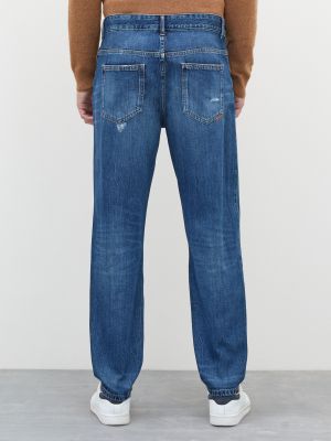 Рваные джинсы J. Hart & Bros синие