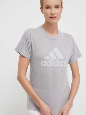 Majica kratki rukavi Adidas siva