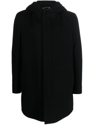 Kabát s kapucí Tagliatore černý