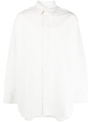 Pruhovaná bavlnená košeľa Jordanluca biela
