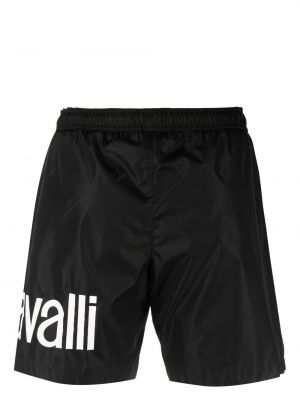 Shorts à imprimé Just Cavalli noir