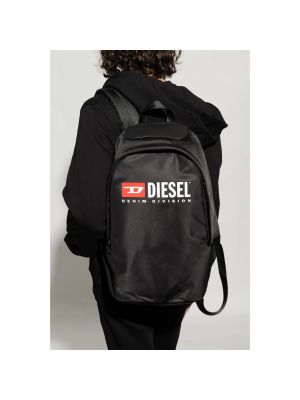 Mesh rucksack Diesel schwarz