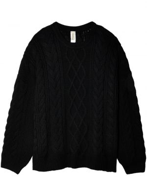 Vilnonis megztinis Westfall juoda