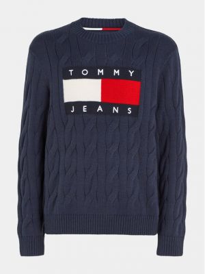 Voľný priliehavý sveter Tommy Jeans