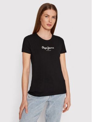 T-shirt slim Pepe Jeans noir