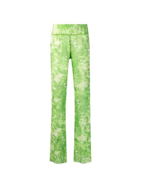 Proste spodnie plisowane Henrik Vibskov zielone