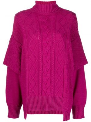 Žakarda džemperis Khrisjoy rozā