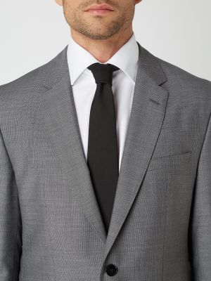 Krawat w jednolitym kolorze Blick czarny