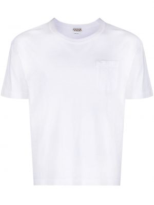 T-shirt aus baumwoll mit taschen Visvim weiß