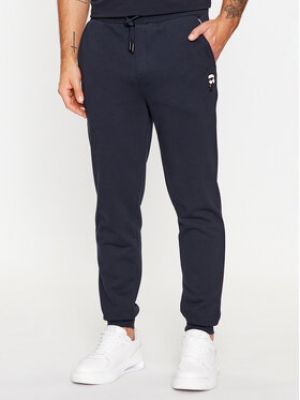 Pantalon de joggings Karl Lagerfeld bleu