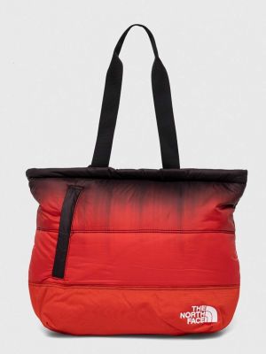 Красная сумка шоппер The North Face