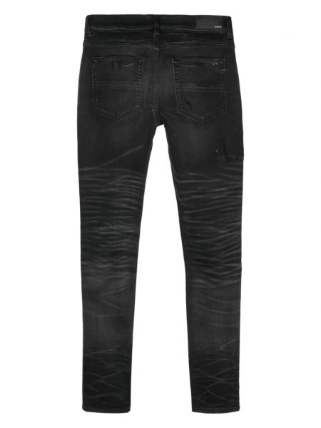 Jeans skinny brodeés Amiri noir