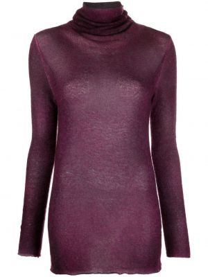 Kašmírový svetr Avant Toi fialový
