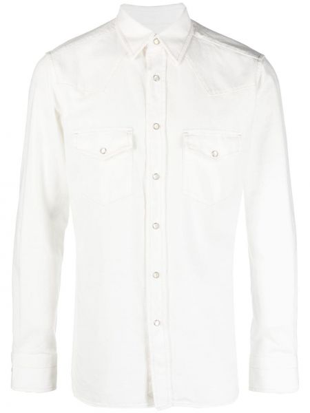 Džinsiniai marškiniai Tom Ford balta