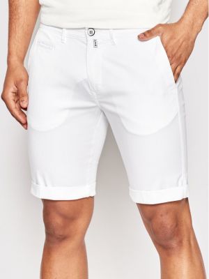 Kratke hlače slim fit Pierre Cardin bijela