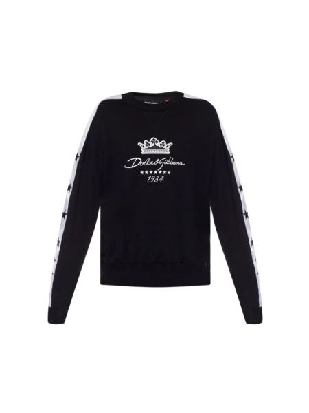 Sweatshirt mit print Dolce & Gabbana schwarz