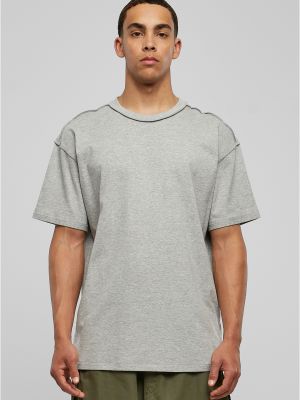 Polo marškinėliai oversize Uc Men pilka