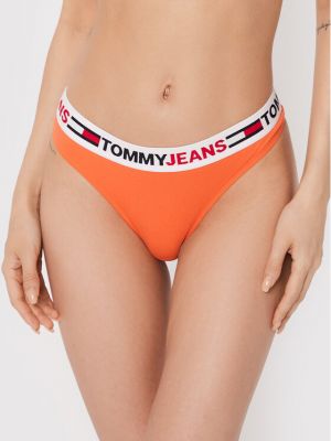 Biustonosz braletka UW0UW03500 Pomarańczowy Tommy Jeans