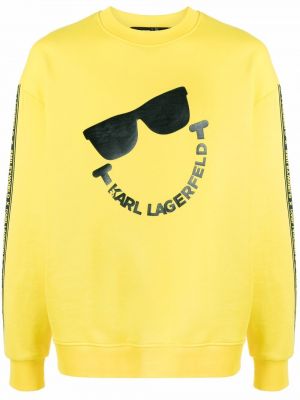 Sweatshirt Karl Lagerfeld gul