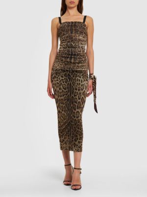 Tylová sukňa Dolce & Gabbana