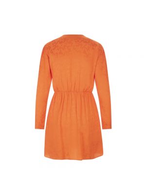 Sukienka mini Msgm pomarańczowa