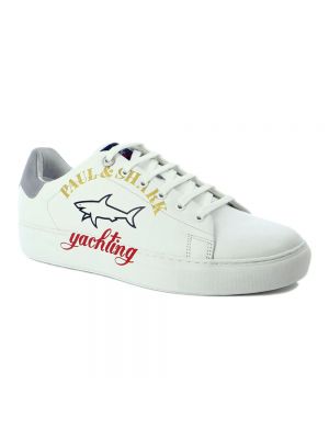 Sneakersy Paul & Shark białe