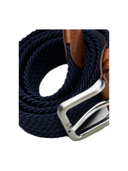 Cinturón con trenzado Jack & Jones azul