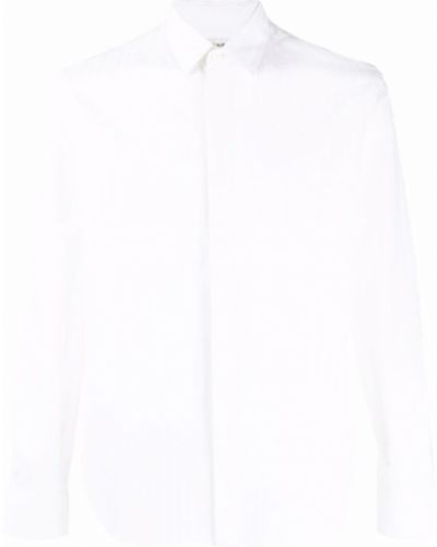 Camisa a rayas Saint Laurent blanco