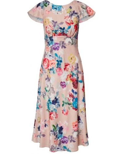 Sukienka koktajlowa z wzorem kwiatowym Adrianna Papell