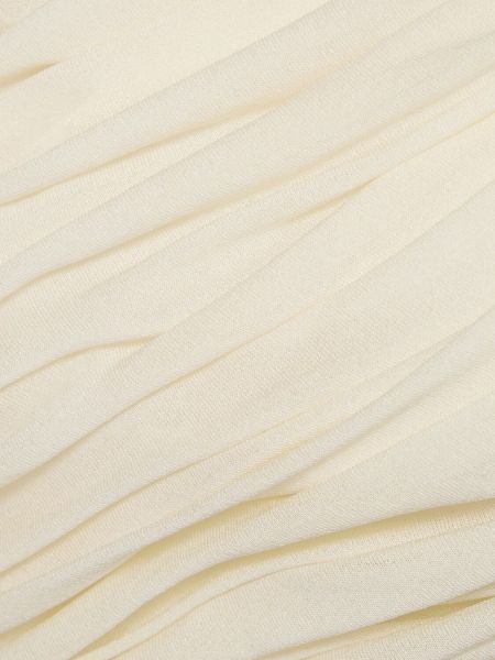 Robe longue en viscose Giambattista Valli blanc