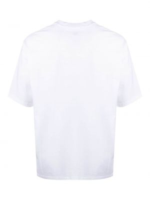 Kokvilnas t-krekls velveta ar apaļu kakla izgriezumu Levi's® balts