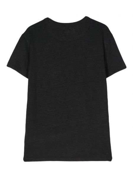T-krekls džersija Officine Generale melns
