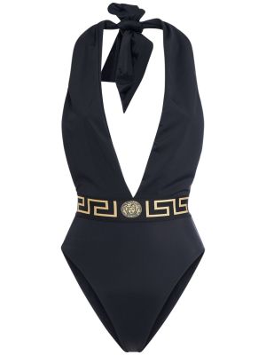 Vientisas maudymosi kostiumėlis Versace juoda