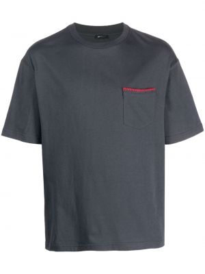 T-shirt Kiton grigio