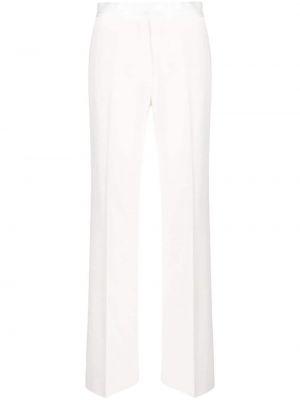 Pantaloni plisate Antonelli alb