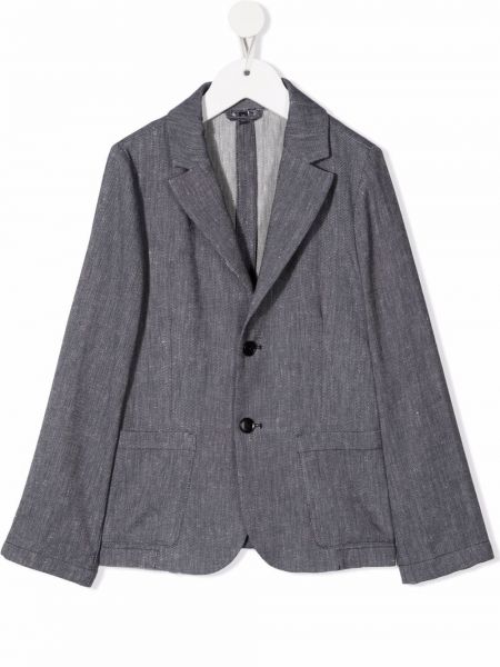 Blazer för tjejer Emporio Armani Kids blå