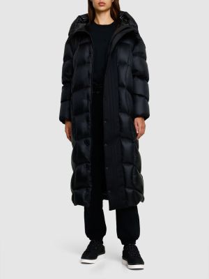 Pūkinė paltas Moncler Genius juoda