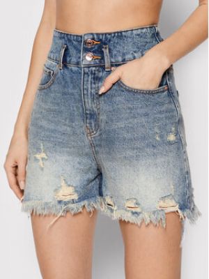 Shorts en jean Armani Exchange bleu