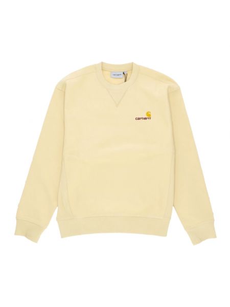 Sweatshirt mit rundhalsausschnitt Carhartt Wip gelb