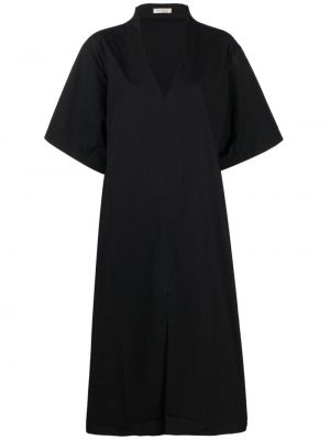 Mini obleka z v-izrezom St. Agni črna