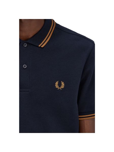 Polo slim fit Fred Perry negro