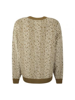 Sweter z wiskozy z okrągłym dekoltem Golden Goose