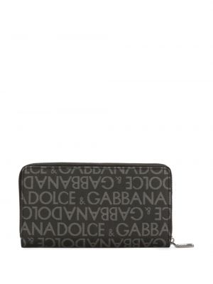 Portefeuille en jacquard Dolce & Gabbana