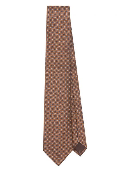 Jacquard slips Canali brun