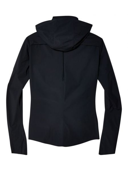 Košile na zip s kapucí Johanna Parv černá