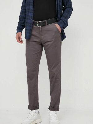 Chino hlače Calvin Klein siva