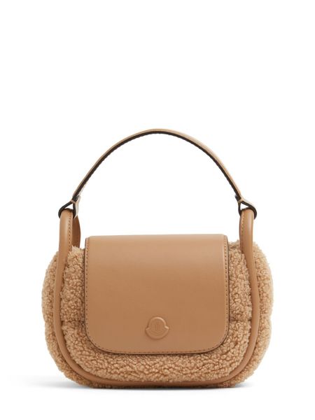 Mini taske Moncler beige