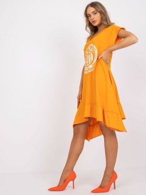 Vestito casual Fashionhunters, arancione