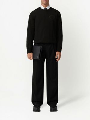 Woll pullover Burberry schwarz
