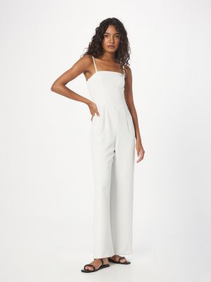 Ολόσωμη φόρμα Abercrombie & Fitch λευκό